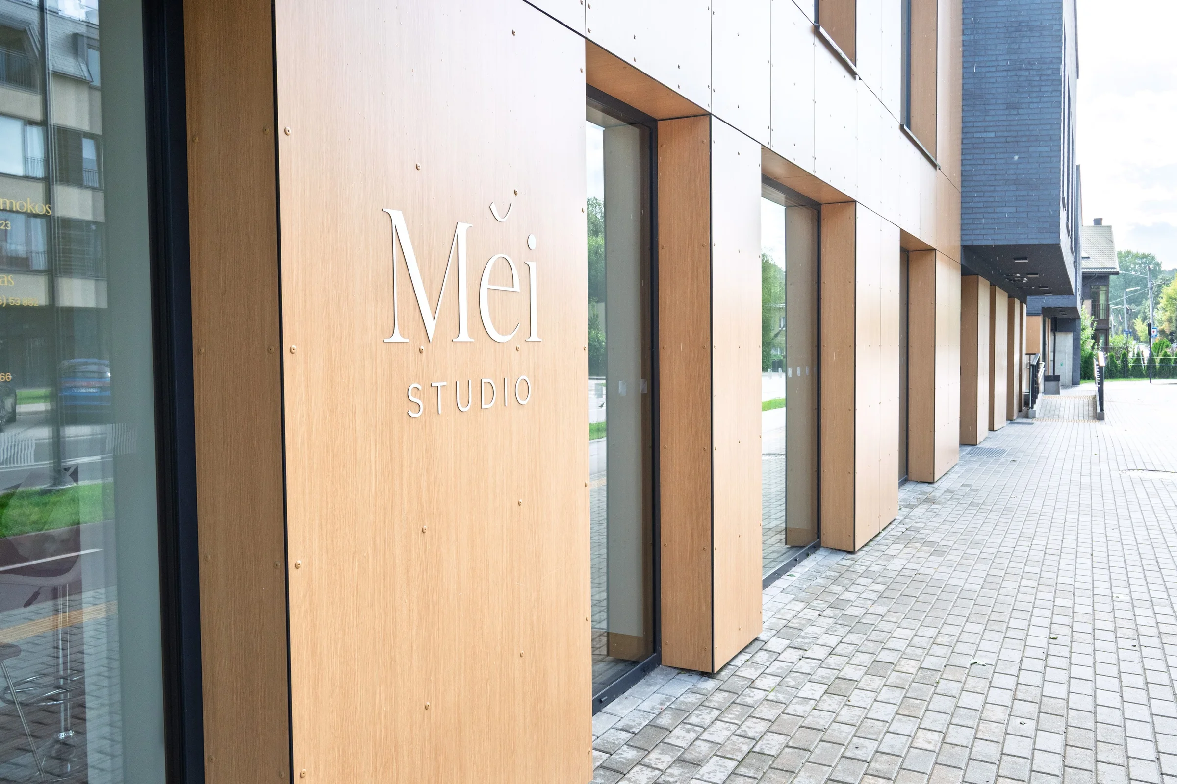 Mei Studio fasadas Žvėryne, Paribio g. 14